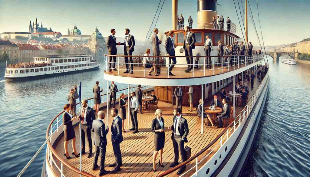 Vypluli jsme s naším ATS Platinum na HR Vltavu