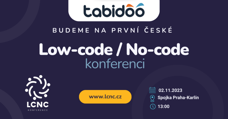 První česká konference o Low-code a No-code